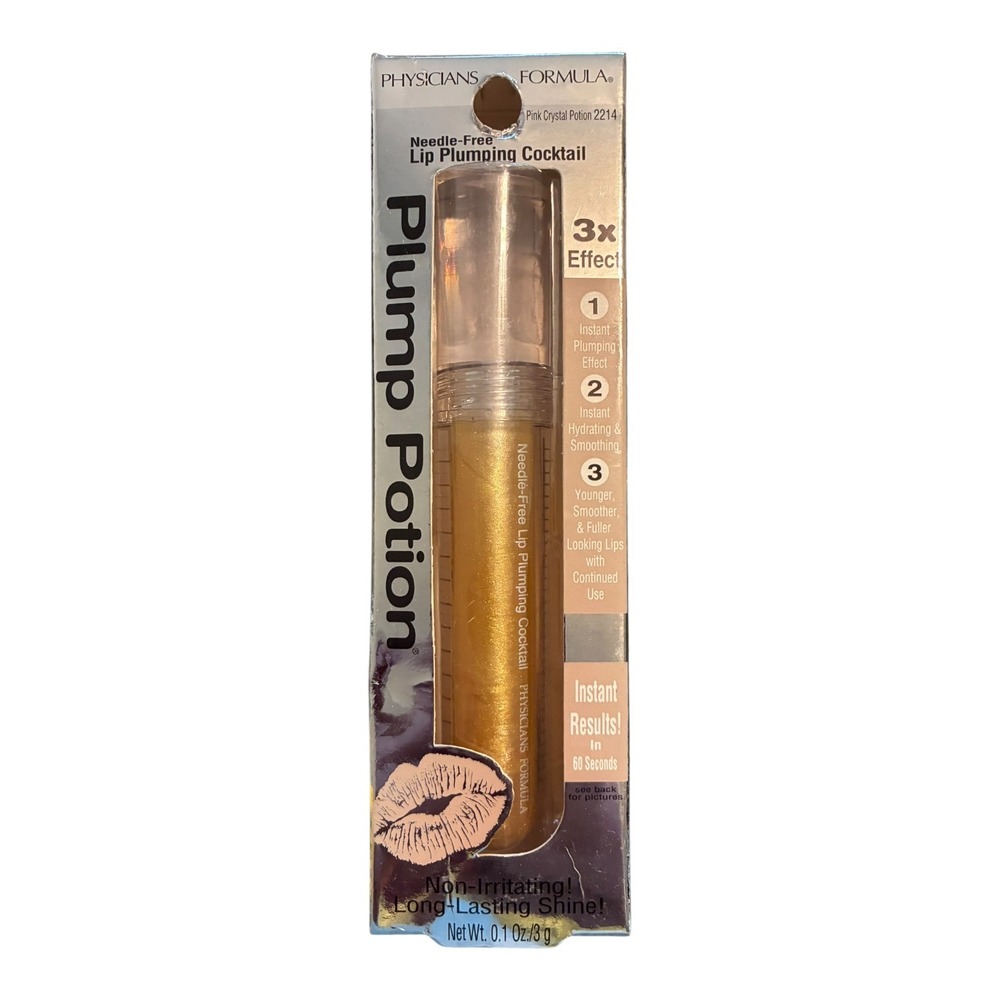 Physicians Formula Plump Potion Lip Plumping Cocktail Pink Crystal 2214